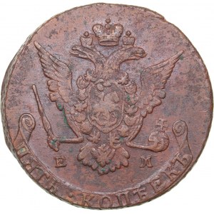 Russia 5 kopecks 1775 ЕМ