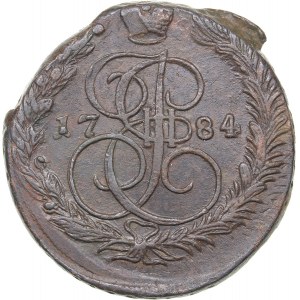 Russia 5 kopecks 1784 ЕМ