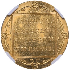 Russia Ducat 1841 - Russian imitation of Netherlands gold ducat NGC MS 63