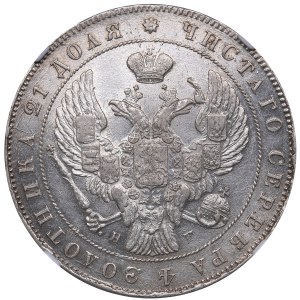 Russia Rouble 1841/3 СПБ-НГ NGC UNC Details