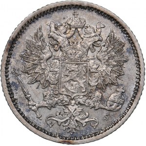 Russia - Grand Duchy of Finland 25 penniä 1872 S