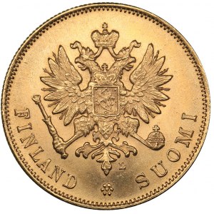 Russia - Grand Duchy of Finland 10 markkaa 1904 L