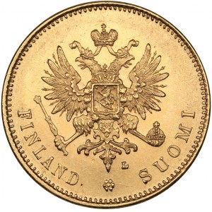 Russia - Grand Duchy of Finland 20 markkaa 1904 L