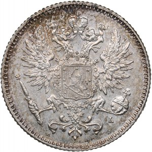 Russia - Grand Duchy of Finland 50 penniä 1908 L