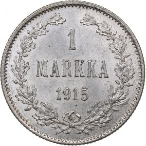 Russia - Grand Duchy of Finland 1 markkaa 1915 S
