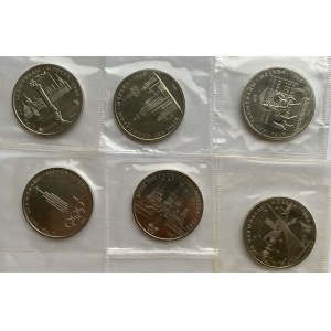 Russia - USSR Moscow Olympics coins set