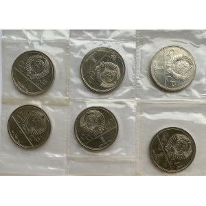 Russia - USSR Moscow Olympics coins set