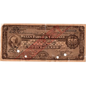 USA  50 dollars - SPECIMEN