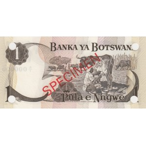 Botswana 1 pula 1976 - SPECIMEN