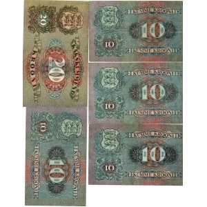 Estonia lot of paper money (5)