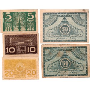 Estonia lot of paper money (5)