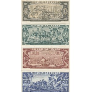 Cuba 1-20 peso 1964 - SPECIMENS