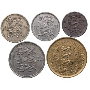 Estonia lot of coins (5)
