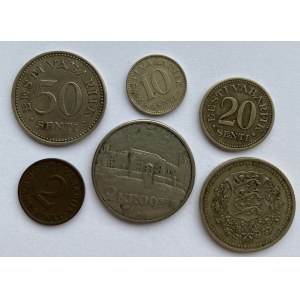 Estonia lot of coins (6)