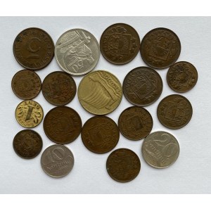 Estonia, Latvia lot of coins (18)