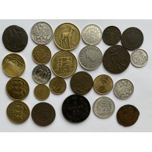 Estonia, Russia lot of coins (24)