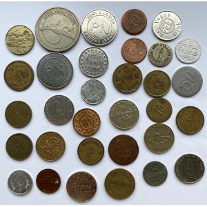 Latvia collection of tokens 32 pc