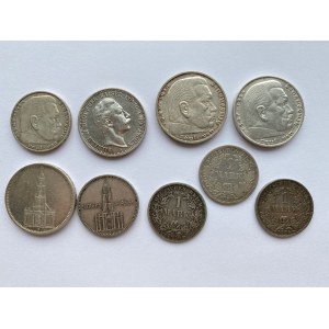 Germany silver coins (9)