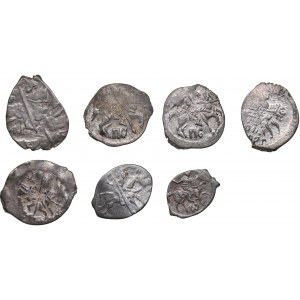Russia silver Wire coins (7)