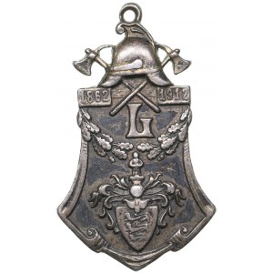 Estonia Tallinn Voluntary Fire Brigade 1862-1912 L badge