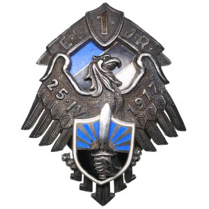 Estonia Badge of the 1st Infantry Regiment