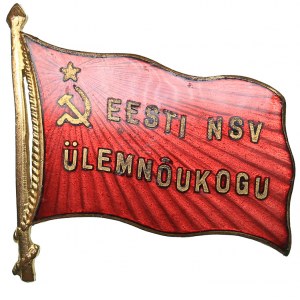 Russia - USSR Member badge of the Supreme Soviet of the Estonian SSR