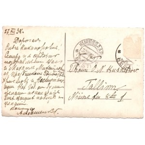 Estonia Postcard before 1940.