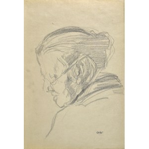 Wojciech WEISS (1875-1950), Portret matki artysty Marii Weissowej, 1908