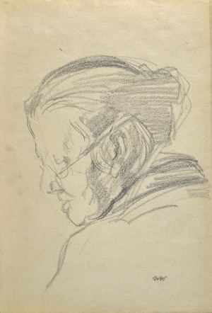 Wojciech WEISS (1875-1950), Portret matki artysty Marii Weissowej, 1908