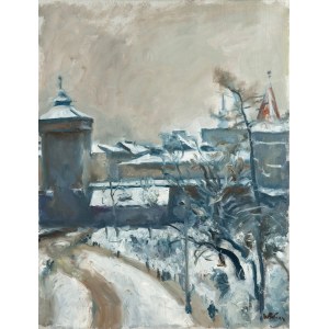 Wojciech WEISS (1875-1950), View of the Florian Gate