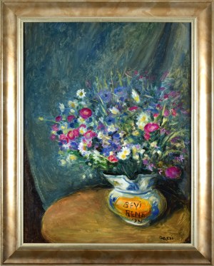 ANERI Irena Weissowa (1888-1981), Kwiaty w wazonie, 1980
