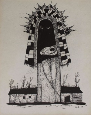 Wacław Kondek (1917-1976), Madonna (1968)