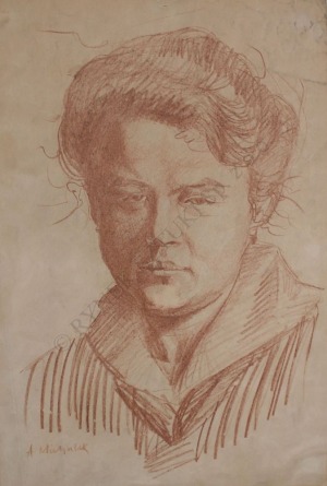 Antoni Michalak (1899-1975), Portret kobiety