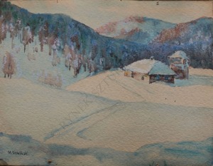Mieczysław Siemiński (1891-1965), Zima w górach
