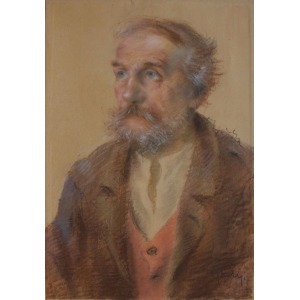 Józef Ujhelyi(1895-?), Portret męski