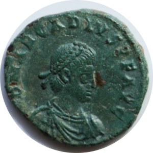 Brąz, Teodezjusz I 392-395, Aleksandria, rzadki
