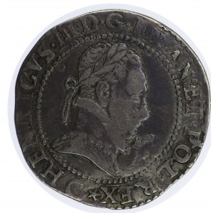 Henryk Walezy, 1/2 franka, 1579