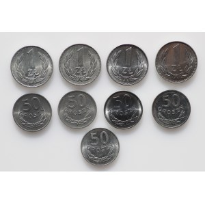 zestaw 9 monet