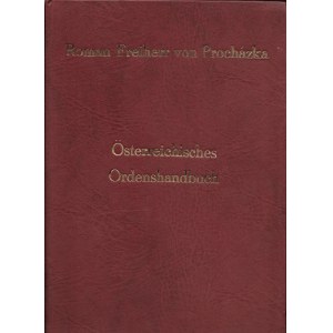 Imperial Austrian Medals i Osterreichisches Ordenshandbuch reprint