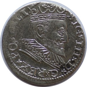 Zygmunt III Waza, Trojak,1594, Ryga