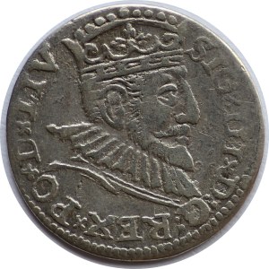 Zygmunt III Waza, Trojak,1593, Ryga