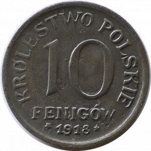 10 Fenigów 1918