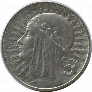 5 złotych Głowa kobiety 1934