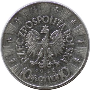 10 złotych Piłsudski, 1936