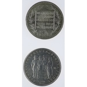 Szwecja, Gustaw VI, zestaw 2 x 5 koron (1959,1966)