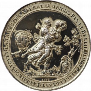 Medal 1644, Rokowania pokojowe, Sebastian Dadler (Gdańsk)