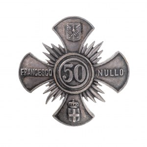 Odznaka 50 Pułku Strzelców Kresowych z Kowna, im. Francesco Nullo