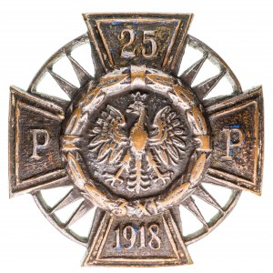 Odznaka 25 Pułk Piechoty (Piotrków Trybunalski)