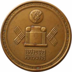 Medal 1936 - zawody Challenge w Warszawie