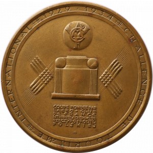 Medal 1936 - zawody Challenge w Warszawie